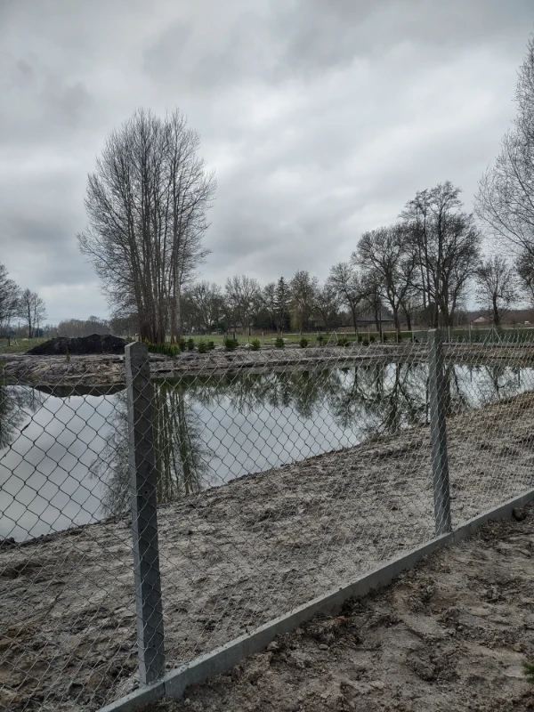 Zdjęcie - ogrodzenie z siatki