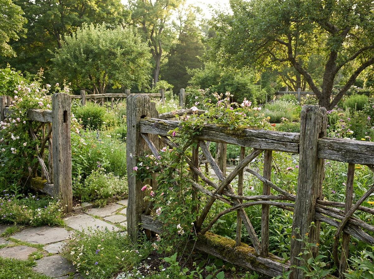 Ogrodzenia rustykalne - naturalne piękno w ogrodzie